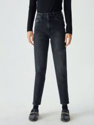 LTB Dżinsy "Freya" - Slim fit - w kolorze czarnym rozmiar: W25. Czarne jeansy damskie LTB, z podwyższonym stanem. Za 79.03 zł.