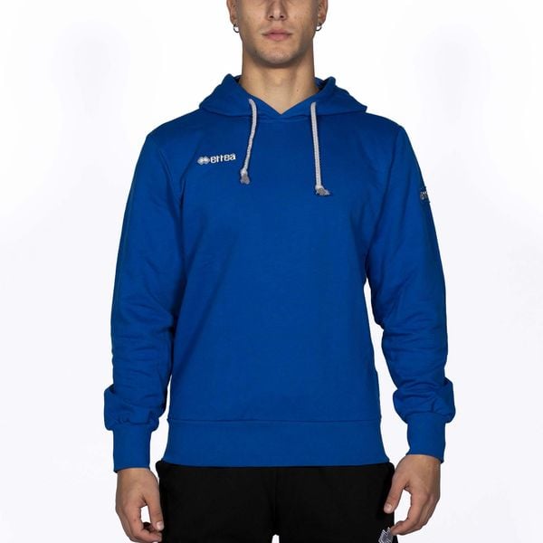 Niebieska Bluza Errea Warren Dorosłych. Niebieskie bluzy sportowe męskie ERREA, bez wzorów, z bawełny, sportowe, bez kołnierzyka, bez ramiączek. Za 224.99 zł.
