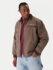 Quiksilver Kurtka jeansowa Shaper Pad EQYJK04174 Brązowy Regular Fit. Brązowe kurtki męskie Quiksilver, m, bez wzorów, z bawełny, bez kaptura. Za 409.99 zł.