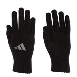 Rękawiczki Essentials. Czarne rękawiczki damskie Adidas, bez wzorów, z dzianiny. Za 99.95 zł.