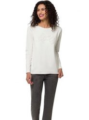 Heine Bluza w kolorze białym rozmiar: 50. Białe bluzy bez kaptura damskie Heine, z bawełny. Za 43.99 zł.