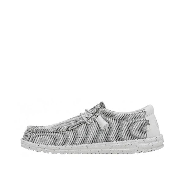 HeyDude Męskie Mokasyny Wally 40019 Sox. Czarne mokasyny męskie Hey dude, z materiału. Za 199.00 zł.