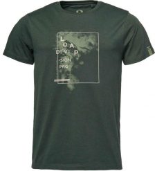 T-shirt męski Loap Bohor zielony. Zielone t-shirty męskie ÀLG, m, bez wzorów, z bawełny, bez kołnierzyka. Za 130.99 zł.