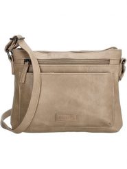 Beagles Torebka "Murcia" w kolorze beżowym - 23 x 18 x 5 cm rozmiar: onesize. Brązowe torebki klasyczne damskie Beagles, bez wzorów, z materiału, bez dodatków. Za 56.99 zł.