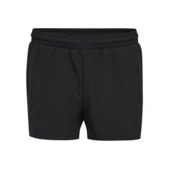 Szorty damskie Hummel Move Grid. Czarne spodenki sportowe damskie HUMMEL, bez wzorów, sportowe. W wyprzedaży za 166.00 zł.