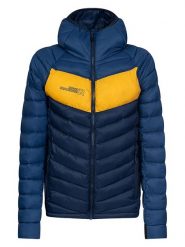 ROCK EXPERIENCE Kurtka funkcyjna "Tanana" w kolorze granatowo-żółtym rozmiar: M. Niebieskie kurtki outdoor męskie ROCK EXPERIENCE, m, bez wzorów, z poliamidu, bez kaptura. Za 304.99 zł.