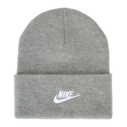 Czapka zimowa Nike Peak Futura Beanie. Szare czapki męskie Nike, na jesień, bez wzorów. Za 119.99 zł.