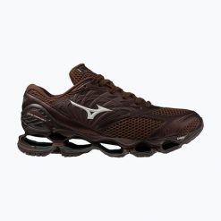 Buty męskie Mizuno Wave Prophecy LS chicory coffee/black/chicory coffee. Czarne buty trekkingowe męskie Mizuno, bez zapięcia, trekkingowe, mizuno wave. Za 579.99 zł.
