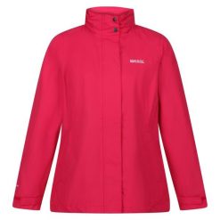 Kurtka turystyczna przeciwdeszczowa Damska Daysha. Czerwone kurtki przeciwdeszczowe damskie Regatta, xl, z kapturem. Za 200.99 zł.