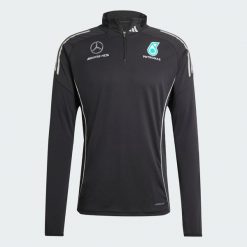 Bluza Mercedes - Amg Petronas Formula One Team Mechanics. Czarne bluzy bez kaptura męskie Adidas, m, z materiału. Za 479.00 zł.