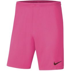 Spodenki krótkie męskie Nike Dry Park III NB K. Czerwone szorty męskie Nike, bez wzorów, z poliesteru, sportowe. Za 66.99 zł.