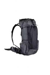 Plecak trekkingowy 46+10L Qidian Pro 45. Czarne plecaki damskie 3F UL GEAR, bez wzorów, z materiału. Za 449.99 zł.