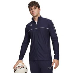Under Armour Męska Kurtka Treningowa Challenger Track Jacket 6014168. Białe kurtki męskie Under Armour, l, bez wzorów, z materiału, eleganckie, z kapturem. Za 320.00 zł.