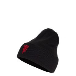 Wełniana czapka MANCHESTER UNITED. Białe czapki męskie Adidas, bez wzorów, z dzianiny, klasyczne. Za 119.00 zł.