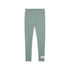 Legginsy damskie z logo No. 1 ESS PUMA Green Moon. Szare legginsy damskie Puma, l, bez wzorów, z gumy. W wyprzedaży za 94.00 zł.