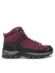 CMP Trekkingi Rigel Mid Wmn Trekking Shoes Wp 3Q12946 Bordowy. Czerwone obuwie trekkingowe damskie CMP. Za 329.99 zł.