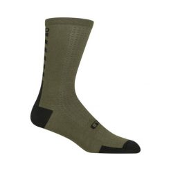 Skarpety wełniane Giro Hrc Merino. Zielone skarpetki damskie GIRO, bez wzorów, z wełny. Za 131.50 zł.