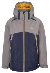 Trespass Discover-męska kurtka przeciwdeszczowa granatowa. Niebieskie kurtki męskie 2117 OF SWEDEN, m, bez wzorów, z materiału, bez kaptura. Za 190.35 zł.