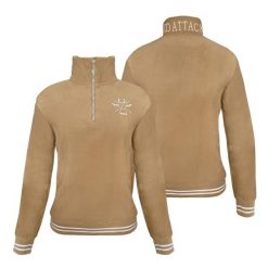 Bluza polarowa JD ATTACK Maya. Brązowe bluzy bez kaptura damskie JD ATTACK, z polaru. Za 239.00 zł.