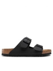 Birkenstock Klapki Arizona Birko-Flor 551251 Czarny. Czarne klapki i japonki męskie Birkenstock, ze skóry. Za 329.99 zł.