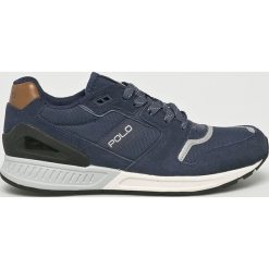 Polo Ralph Lauren - Buty. Niebieskie buty sportowe na co dzień męskie Polo Ralph Lauren, z gumy, bez zapięcia. W wyprzedaży za 319.90 zł.