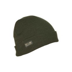 Czapka myśliwska 300 LARCH. Brązowe czapki męskie SOLOGNAC, bez wzorów, z materiału, sportowe. Za 19.99 zł.