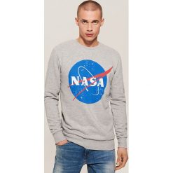 Bluza NASA - Jasny szary. Szare bluzy bez kaptura damskie House, l. Za 69.99 zł.