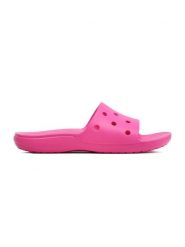 Crocs Klapki "Classic" w kolorze różowym rozmiar: 37/38. Różowe klapki damskie Crocs, bez wzorów, bez obcasa. Za 118.56 zł.