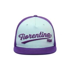 Czapka Fiorentina Asetyflat 2024/25. Fioletowe czapki z daszkiem damskie Kappa, bez wzorów, z materiału. Za 167.50 zł.