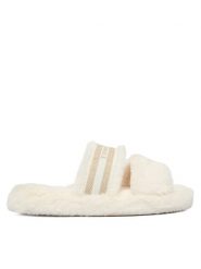 Tommy Hilfiger Kapcie Hilfiger Fur Slipper FW0FW08854 Biały. Białe kapcie damskie Tommy Hilfiger, z materiału. Za 199.99 zł.