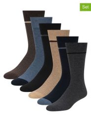 Ted Baker Skarpety (12 par) w kolorze niebiesko-beżowo-czarnym rozmiar: onesize. Brązowe skarpetki męskie Ted Baker, bez wzorów. Za 56.99 zł.