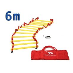 Drabinka gimnastyczna do ćwiczeń koordynacyjna Yakimasport 6m + torba. Białe torebki klasyczne damskie YAKIMASPORT, bez wzorów, bez dodatków. Za 79.00 zł.