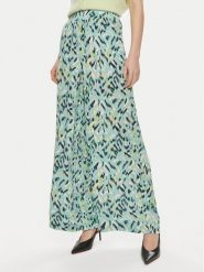 Vero Moda Spodnie palazzo Menny 10282478 Zielony Wide Leg. Zielone spodnie materiałowe damskie Vero Moda, bez wzorów, z materiału. Za 169.99 zł.