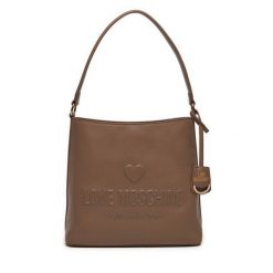 Torebka LOVE MOSCHINO. Brązowe torebki klasyczne damskie Love Moschino, bez wzorów, bez dodatków. Za 769.99 zł.