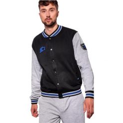 Bluza dresowa sportowa męska Man College Blouse. Czarne bluzy bez kaptura męskie Starter, bez wzorów, z bawełny, sportowe, bez kołnierzyka, bez ramiączek. Za 249.99 zł.