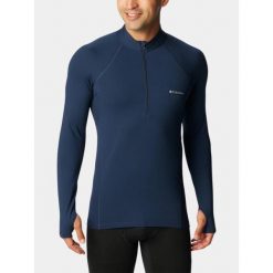 Koszulka Męska Columbia Midweight Stretch HZ. Niebieskie bielizna termoaktywna męska Columbia, m, bez wzorów. Za 259.00 zł.