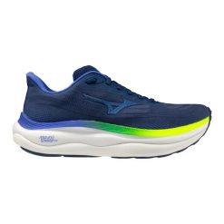 Buty do biegania Mizuno Wave Sky 9. Niebieskie obuwie do biegania damskie Mizuno, mizuno wave. Za 819.70 zł.