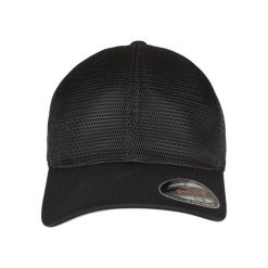 Czapka Z Daszkiem 360 Omnimesh. Niebieskie czapki z daszkiem damskie FLEXFIT, bez wzorów, z elastanu. Za 73.99 zł.