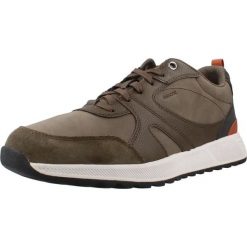 Buty GEOX U46F1A 0EKBU Brązowy. Brązowe buty fitness męskie Geox, na fitness i siłownię. Za 267.99 zł.