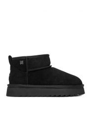 Nine West Śniegowce CEO-MENA-01 Czarny. Czarne śniegowce damskie Nine West, ze skóry. Za 259.99 zł.