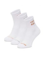 Billabong Skarpety długie AS_BILLABONG_03Z_SS25 (3-PACK) Biały. Białe skarpetki damskie Billabong, bez wzorów, z materiału. Za 34.99 zł.