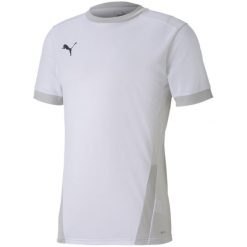 Koszulka męska Puma teamGOAL 23 Jersey. Białe t-shirty sportowe męskie Puma, m, z jersey, bez ramiączek, do piłki nożnej. Za 78.00 zł.