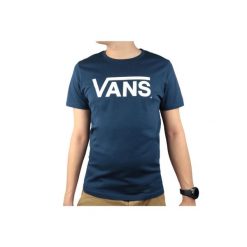 Vans Ap M Flying VS Tee, męski t-shirt. Niebieskie t-shirty męskie Vans, m, bez wzorów, bez kołnierzyka. Za 59.99 zł.