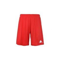 Szorty Kappa Borgo. Niebieskie szorty męskie Kappa, bez wzorów, z materiału, sportowe. Za 125.00 zł.