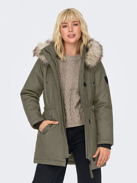 ONLY Parka w kolorze khaki rozmiar: M. Brązowe parki damskie Only, m, bez wzorów. Za 257.92 zł.