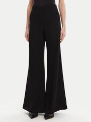 ACCESS FASHION Spodnie palazzo 53-5136-117 Czarny Regular Fit. Czarne spodnie materiałowe damskie ACCESS FASHION, bez wzorów, z materiału. Za 259.99 zł.