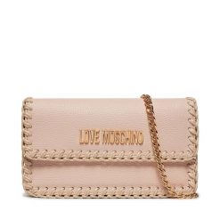 Torebka LOVE MOSCHINO. Czerwone torebki klasyczne damskie Love Moschino, bez wzorów, wizytowe, bez kołnierzyka, bez ramiączek. Za 549.99 zł.