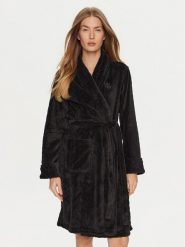 LAUREN RALPH LAUREN Szlafrok ILN42372F Czarny. Czarne szlafroki damskie Lauren Ralph Lauren, s, bez wzorów, z syntetyku. Za 221.99 zł.