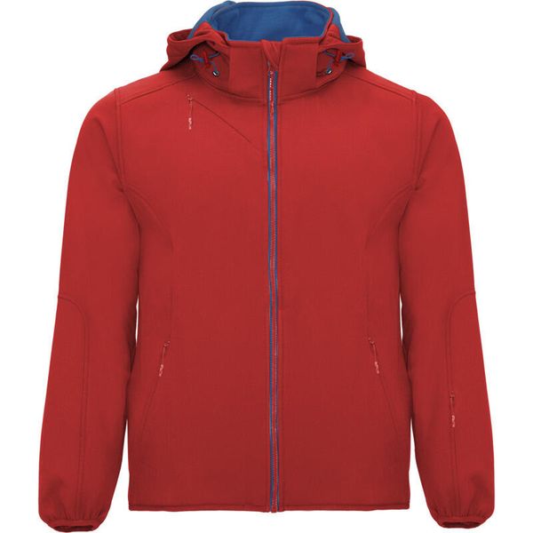 Kurtka Soft Shell Dla Dorosłych Unisex Siberia. Czerwone kurtki damskie ROLY, xs, bez wzorów, sportowe, bez kaptura. Za 187.99 zł.