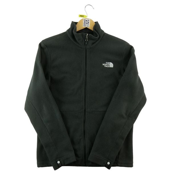 Second life - Kurtka polarowa męska The North Face - Stan dobry. Czarne kurtki męskie The North Face, m, bez wzorów, z dresówki, klasyczne, bez kaptura. Za 127.76 zł.